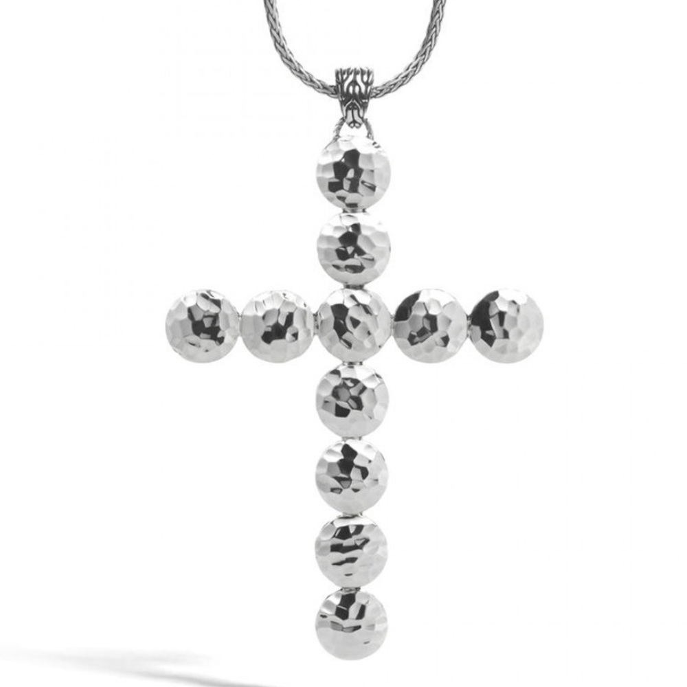 John Hardy ‘Palu’ Collection Disc Cross Pendant